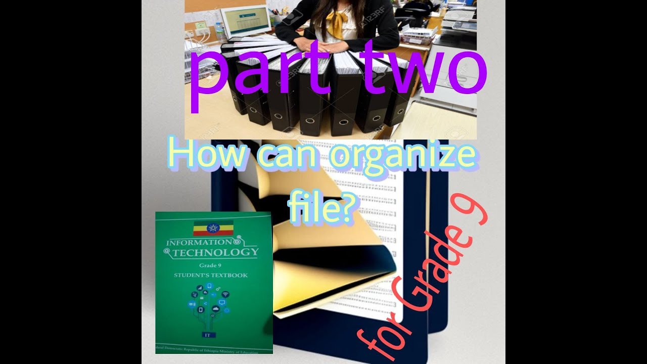 How can file is organized in computer system - YouTube