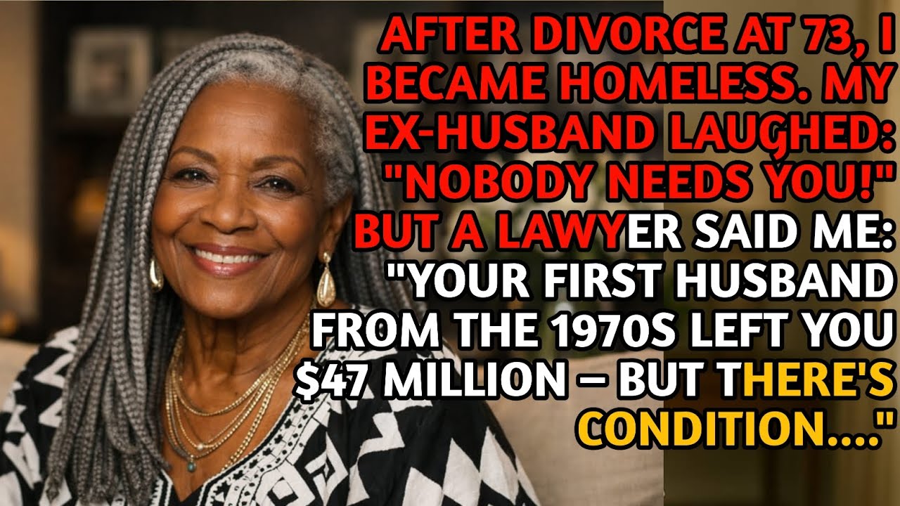 I was seven months divorced when I found myself on a park bench in Macon, Georgia, with twelve dollars in my pocket and a suitcase at my feet. Seventy-three years old, homeless, after thirty-eight...