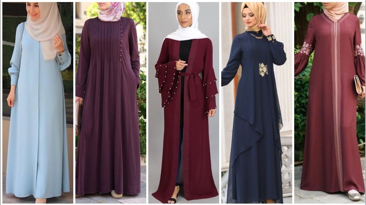 Very Beautiful And Stylish New Abayas Fashion Designs - YouTube