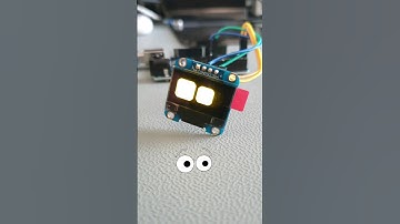 Moving eyes 0.96 OLED #oled #display #eyes #eye #project #moving #move #electro #e #electronics