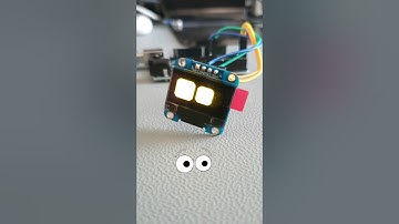 Moving eyes 0.96 OLED #oled #display #eyes #eye #project #moving #move #electro #e #electronics