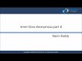Java Inner Class Anonymous Part-4
