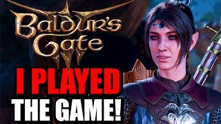 Baldur&#39;s Gate 3 is AMAZING! (Full Game Review Impressions)