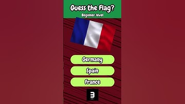 Guess the Flag Challenge Part 2 #quiz #shortsvideo #gameshorts