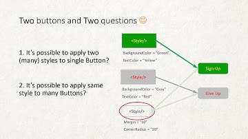Xamarin C# / Style 4 (Apply multiple Styles, Class & StyleClass, styles sharing)