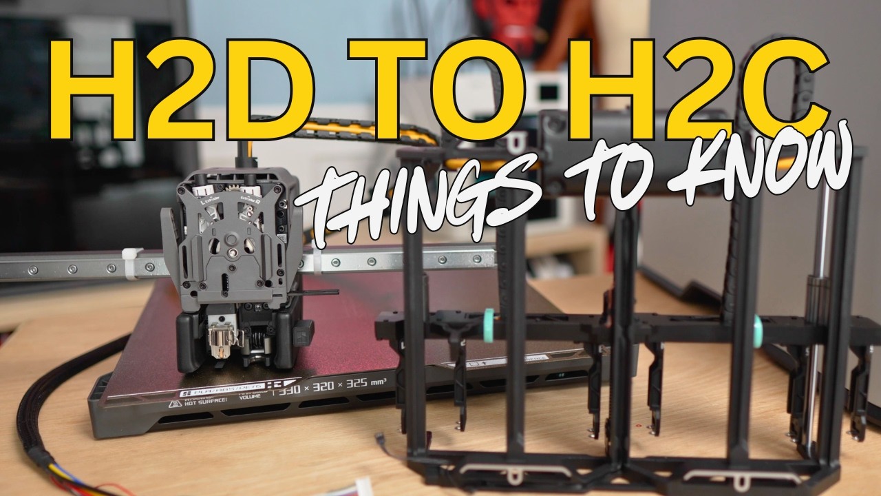 Upgrading My H2D to H2C - What to Expect