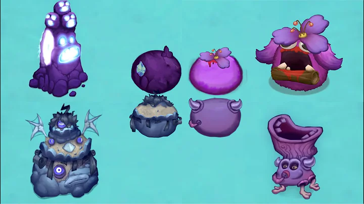 MSM The Lost Landscapes Knottshurr Island Eggs ( Famade ) ~ My Singing Monster