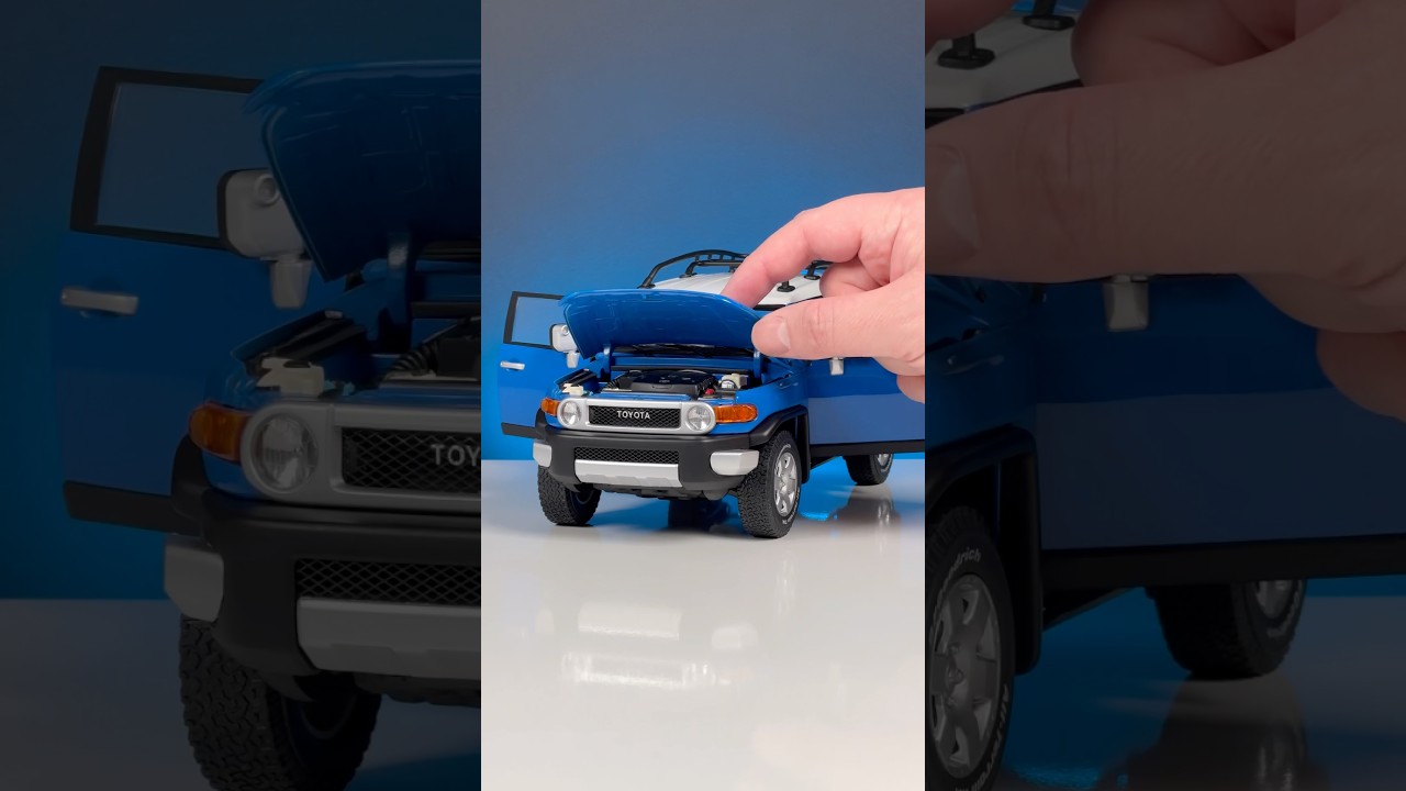 Details from Toyota FJ Cruiser🔎 1:18 Diecast Model Car (AUTOart