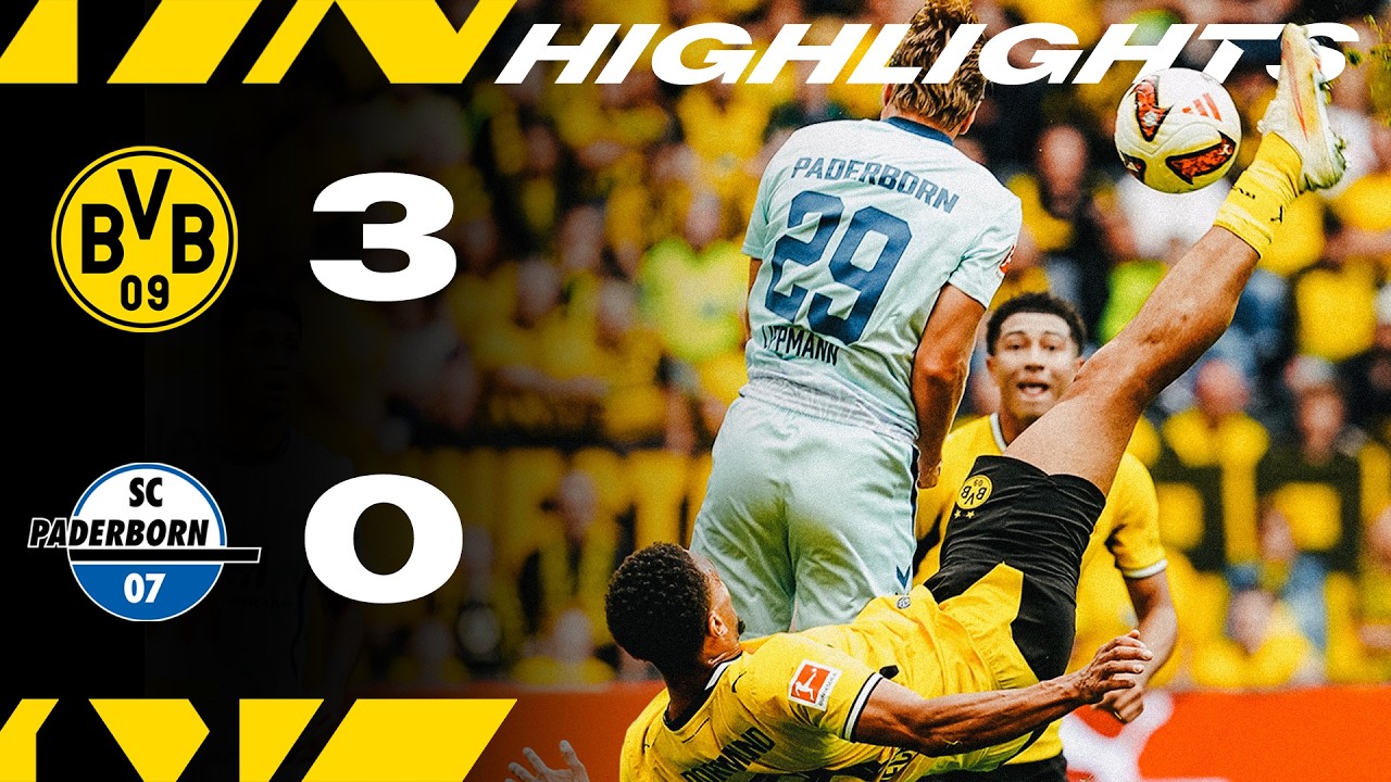Goal of the Year by Nmecha??? | Highlights | BVB 3–0 Paderborn