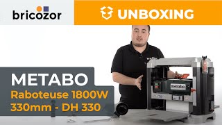UNBOXING : Raboteuse 1800W 330mm - DH 330 by Bricozor 123 views 1 month ago 3 minutes, 58 seconds