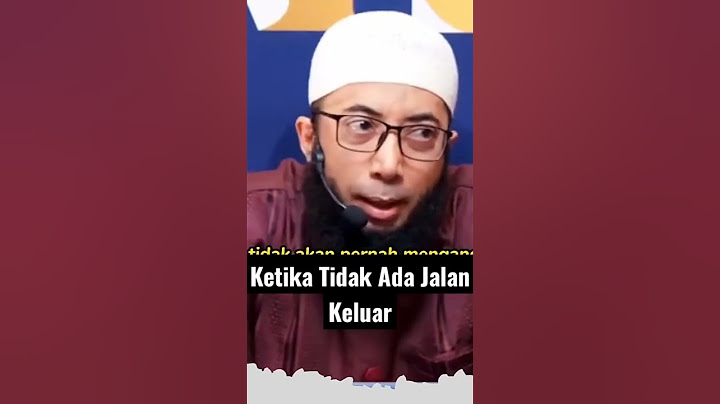 Ketika Tidak Ada Jalan Keluar Dari Masalahmu- Ustadz Khalid Basalamah#masalah #istighfar
