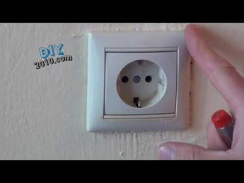 Bricolage - Comment changer une prise électrique et la remplacer