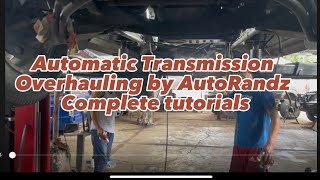 AUTOMATIC TRANSMISSION OVERHAUL ISUZU CROSSWIND, AISIN, SUZUKI VITARA TOYOTA 3C (PART1)