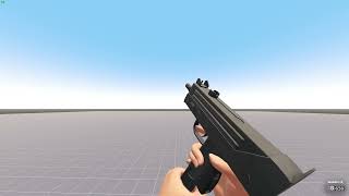 MAC10 FPS Reload/Inspect/Sprint Animation Test - Godot 3.5