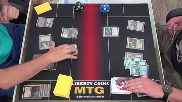 Standard FNM 07-31-20 Round 1 Monoblack Control vs Monoblue Artifacts