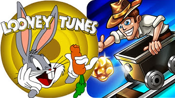 Fun kids video games Looney Tunes RUN VS Rail Rush