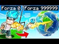 DIVENTO FORTISSIMO e DISTRUGGO ROBLOX ITA con UN PUGNO