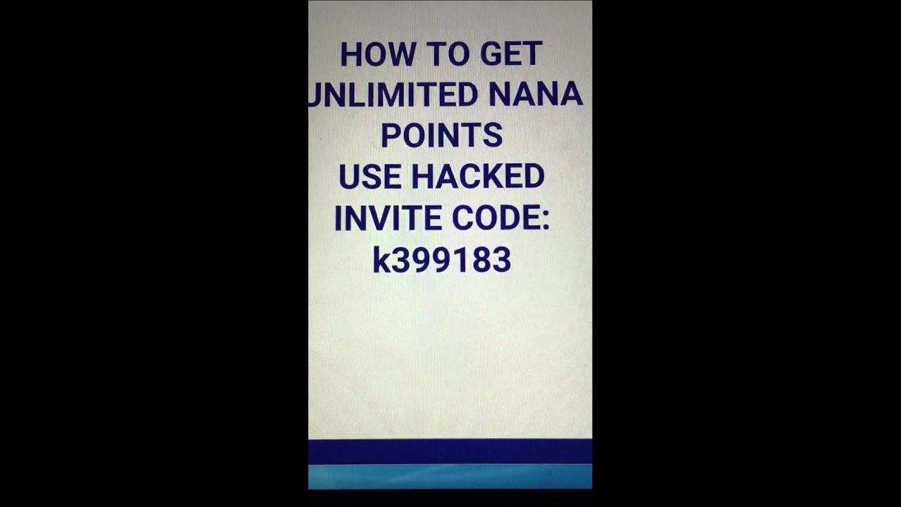 App nana invite hack; How to get over 1 million nanas YouTube
