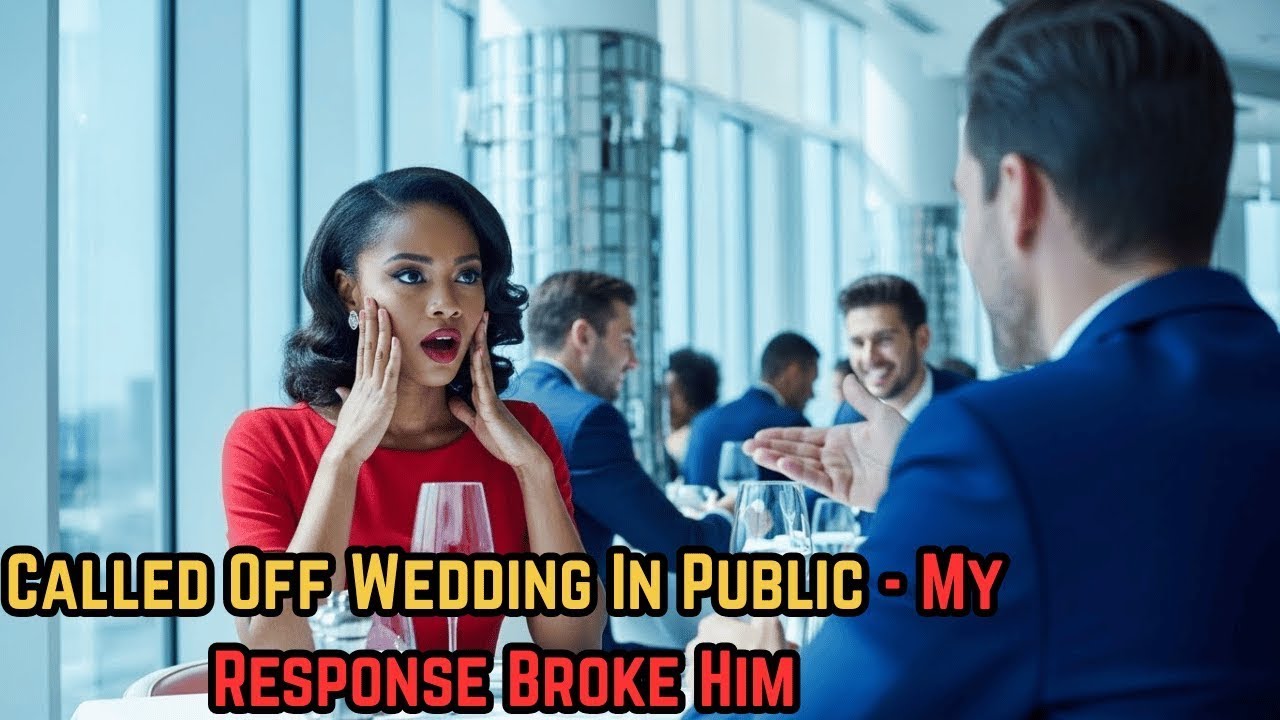 He Said At Brunch: "I'm Calling Off The Wedding—I Don't Love You Anymore." In Front.he Said At Brunc
