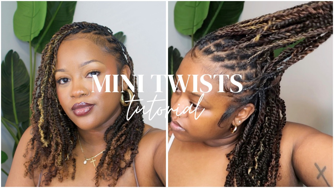 Как сделать мини-косички с наращенными волосами (для тонких, малогустых волос)