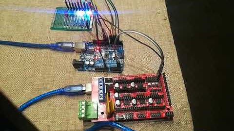 Short Test of 9 Nozzle Printer Controller