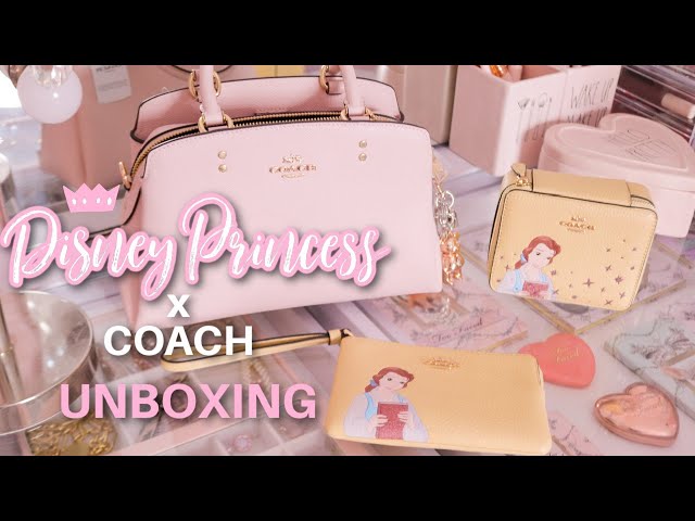 Disney X Coach Collection and Unboxing of New Disney Princess