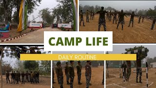 A winter❄️ day in fauji 🪖camp #crpf #dailyroutine #morning