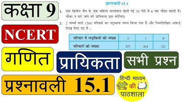 Exercise 15.1, Chapter 15, Probability Class 9 Math