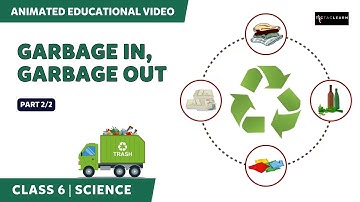 Garbage In, Garbage Out | Recycling Plastic, Glass & Paper | Part 2/2 | Class 6 Science