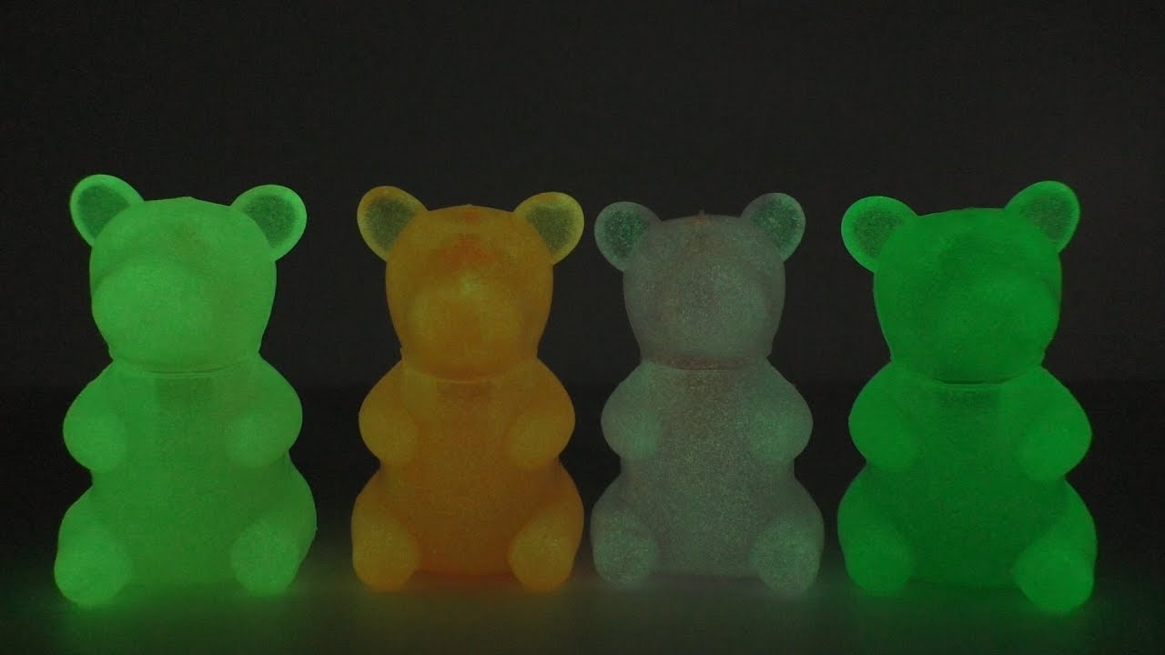 Stacked Bear Glow in the Dark Pen