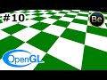 OpenGL - Урок 10 - Первые шаги в 3D. Учимся осматриваться - управление камерой.