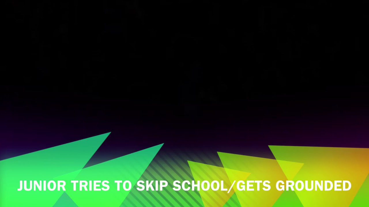 Skip Class Grounded Junior tries to skip school/Gets Grounded - YouTube
