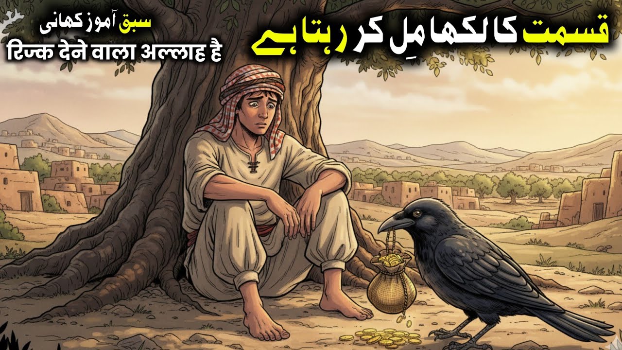 Qismat Ka Likha Mil Kar Rahta Hai | रिज्क देने वाला अल्लाह है | urdu hindi moral stories 