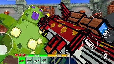 Cops N Robbers 3D Pixel Craft Gun Shooting Android Games - Android iOS Gameplay Walkthrough Part 4