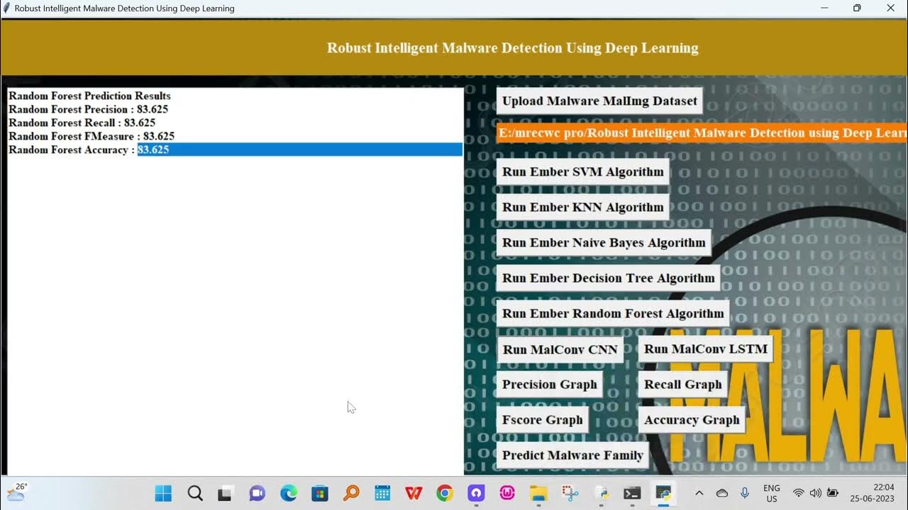 Robust Intelligent Malware Detection Using Deep Learning - YouTube