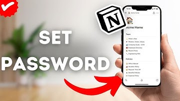 How To Set Password On Notion?