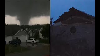 Destructive tornado tears through Jefferson City, Missouri