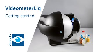 VideometerLiq getting started