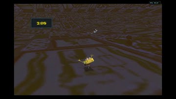 The Spongebob Movie Game Hack: Walking on the Bottom of the Floating Block Skybox