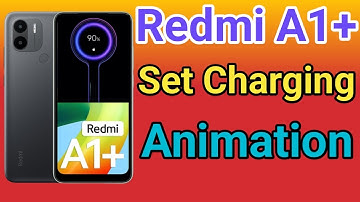 Redmi A1+ Charging Animation Set Kare How To Set Charging Animation in Redmi A1+