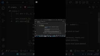 JavaScript Splice vs Slice #shorts #youtubeshorts #javascript #codewithme #fyp #viral #coding