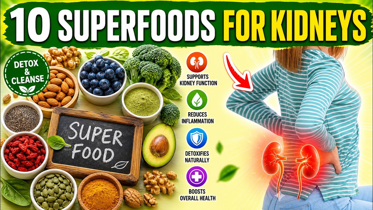 Top 10 Superfoods to Keep Your Kidneys Healthy - YouTube