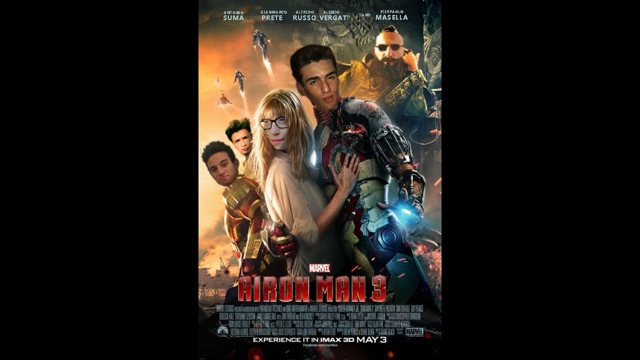 Locandina Iron man 3 - Speed Art photoshop