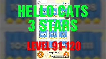HELLO CATS 3 STARS LEVEL 91-120