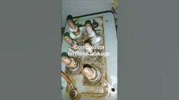 compressor terminal leakage
