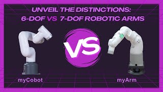 Beyong Limits | Explore the Differences between myCobot 6 DOF and myArm 7 DOF Robotic Arms by Elephant Robotics 585 views 5 months ago 7 minutes, 50 seconds