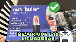 Como usar el Nutribullet pro 1200 Reseña y unboxing