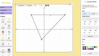 Top Teacher Cartesian Plane Digi-Tool: Coordinates and Polygons