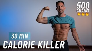 30 Min Cardio HIIT Workout To Burn Calories  Full Body Workout At Home (No Equipment, No Repeat)