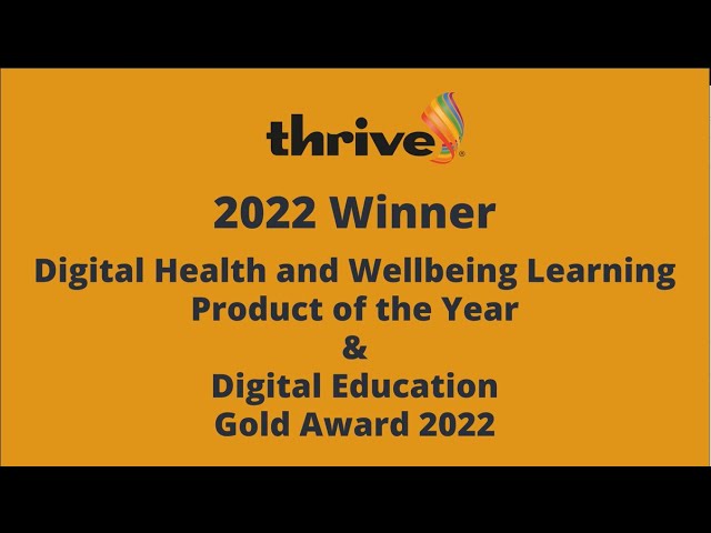 Thrive Approach - Gold Award winner 2022 